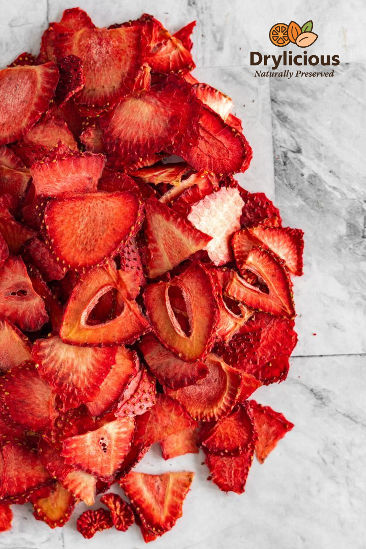 Dehydrated Strawberry | Naturally Sweet & Crunchy Strawberry Slices