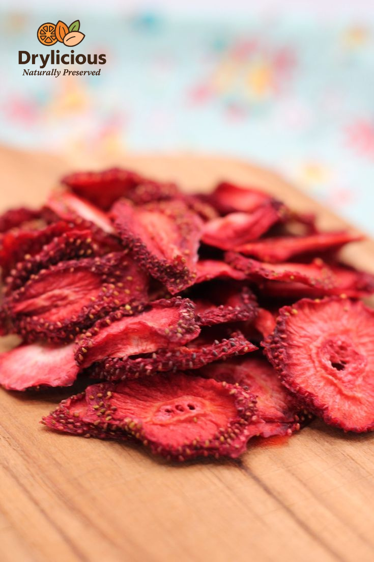 Dehydrated Strawberry | Naturally Sweet & Crunchy Strawberry Slices