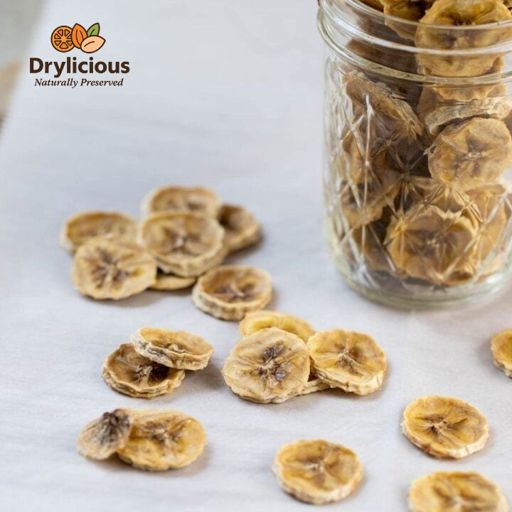 Banana Chips – Natural & Crunchy | Dehydrated Banana Slices