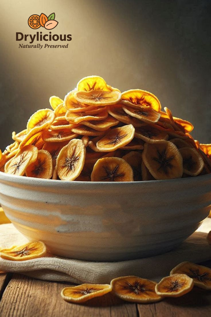 Banana Chips – Natural & Crunchy | Dehydrated Banana Slices