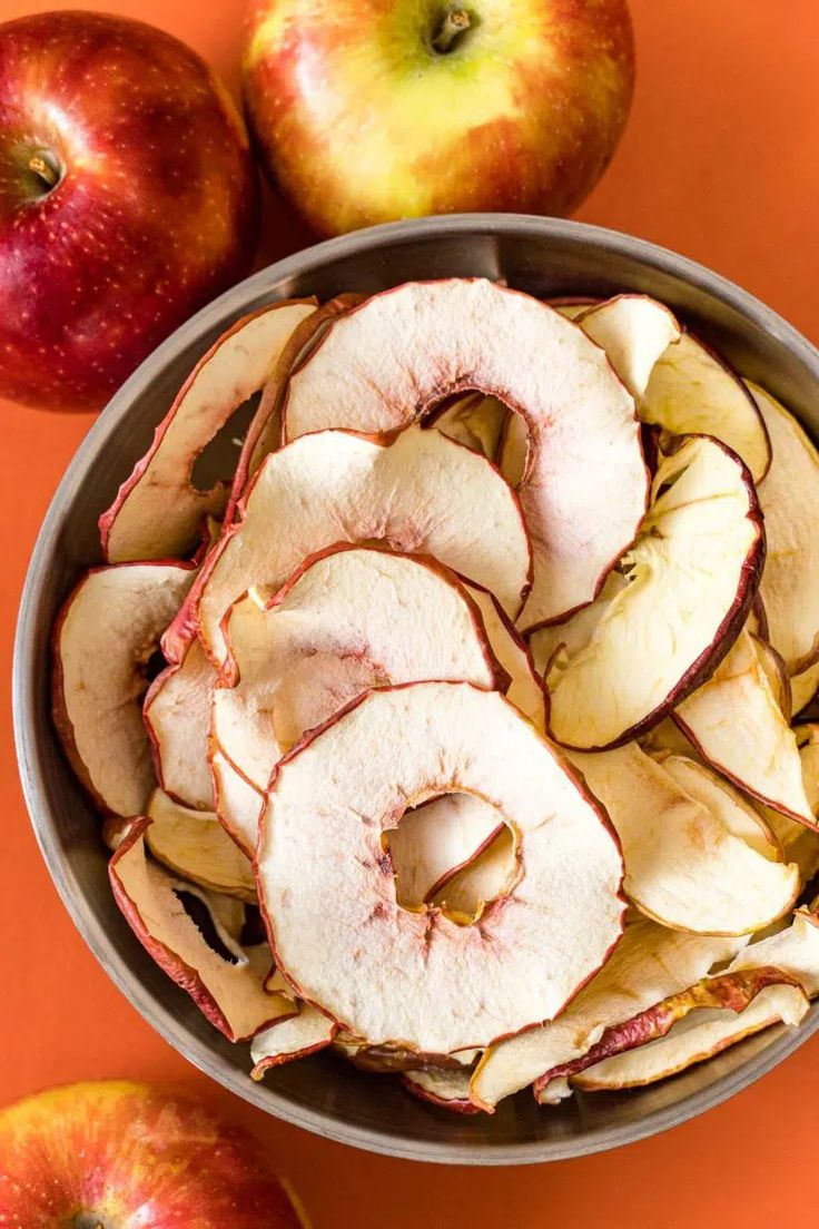 Crispy Apple Rings | Naturally Dehydrated Apple Slices – No Added Sugar