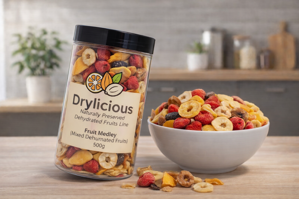 Drylicious Fruit Medley | Premium Mixed Dehydrated Fruits